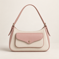 fwoiee™ Flip Pocket Two-Tone Shoulder Bag